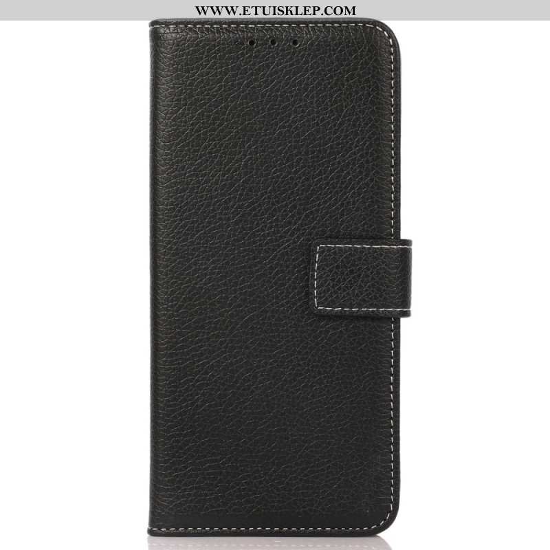 Etui Folio do Samsung Galaxy S23 5G Styl Skóry Liczi